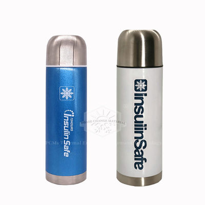 La botella de enfriamiento de la insulina superior del viaje 18°C refrigeró 72 horas portátiles